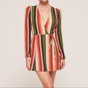 Reformation Polk Dress - worm once